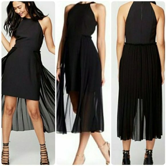 RACHEL Rachel Roy Dresses & Skirts - Rachel Rachel Roy Women's Pleated  Chiffon Overlay